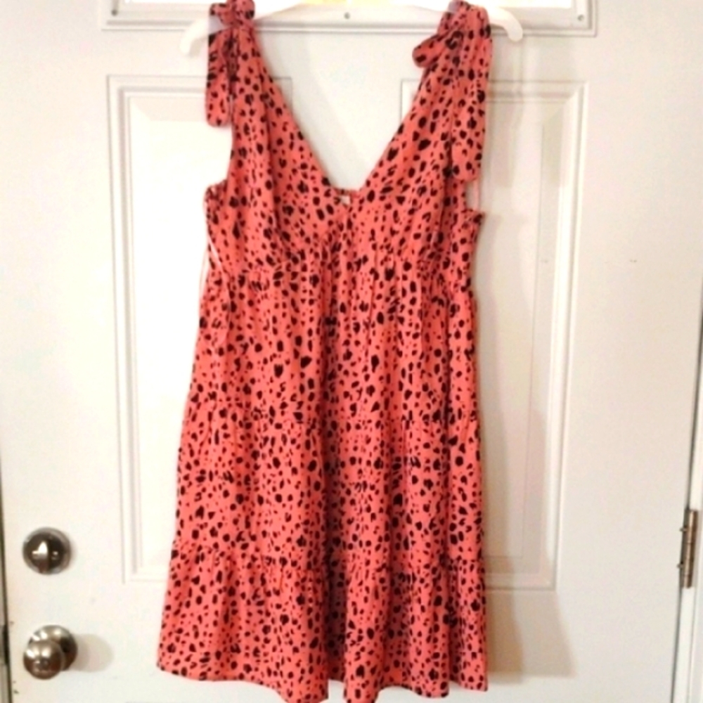 Sleeveless V-Neck Sundress size Small